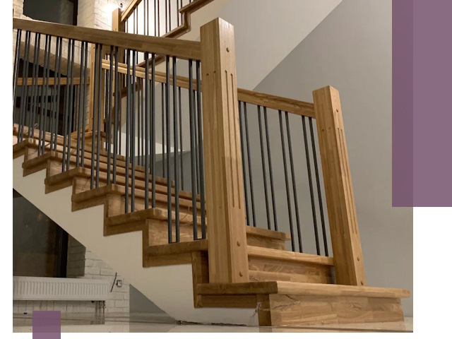 Реставрация деревянных и металлических лестниц в Тихорецке