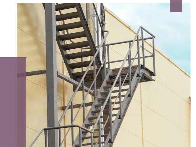 Пожарные лестницы в Тихорецке от 12368 руб. — монтаж и продажа | ПРОЛЁТ-Тхр