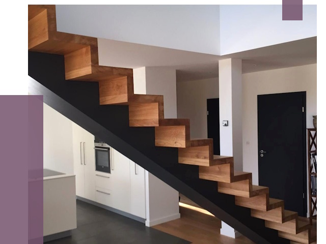 Изготовление деревянных лестниц в Тихорецке от 87610 руб. | ПРОЛЁТ-Тхр