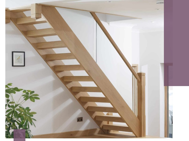 Изготовление деревянных лестниц под ключ в Тихорецке для дома