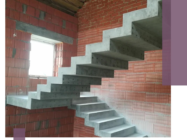 Бетонные лестницы под ключ в Тихорецке: монтаж, демонтаж, ремонт