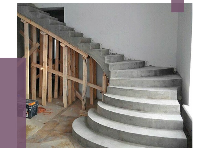 Изготовление бетонных лестниц под ключ в Тихорецке от 20099 руб. | ПРОЛЁТ-Тхр