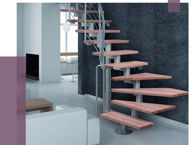 Модульные лестницы в Тихорецке от 17007 руб. — купить в ПРОЛЁТ-Тхр