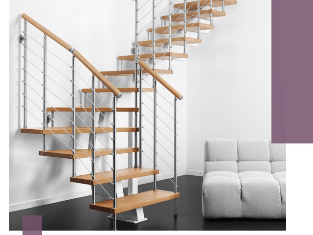 Модульные лестницы под ключ в Тихорецке — монтаж и изготовление