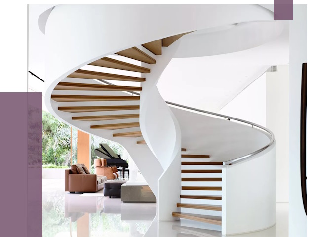 Винтовые лестницы в Тихорецке под ключ от 48958 руб. | ПРОЛЁТ-Тхр