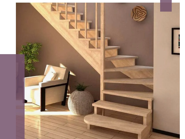 Изготовление Г-образных лестниц в Тихорецке от 19068 руб. 