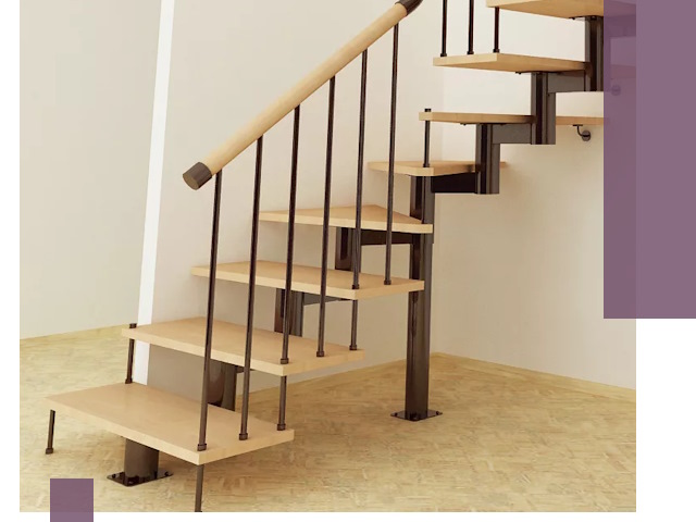 Монтаж лестниц на больцах в Тихорецке — быстро и надежно