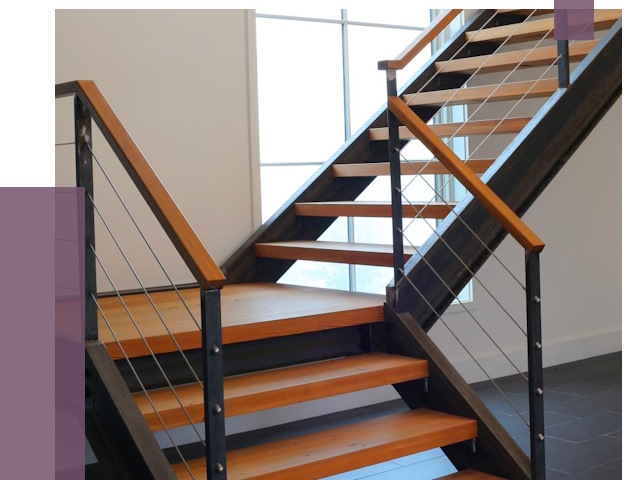 Изготовление лестниц на металлокаркасе в Тихорецке от 19068 руб. | ПРОЛЁТ-Тхр