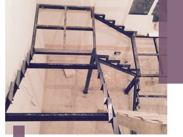 Монтаж лестниц на металлокаркасе в Тихорецке быстро и качественно