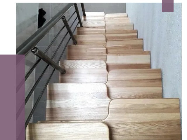 Лестницы гусиный шаг в Тихорецке от 13141 руб. под ключ | ПРОЛЁТ-Тхр