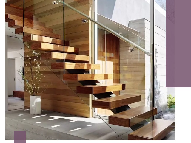 Современные лестницы на заказ в Тихорецке — изготовление и монтаж