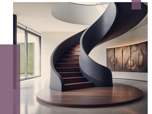 Элитные лестницы под заказ в Тихорецке от 190680 руб. — ПРОЛЁТ-Тхр