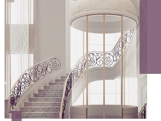 Элитные лестницы на заказ высокого класса в Тихорецке