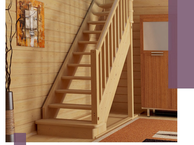 Лестницы эконом класса под ключ в Тихорецке — недорого и быстро