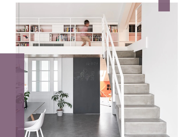 Лестницы для двухуровневой квартиры в Тихорецке от 177796 руб. | ПРОЛЁТ-Тхр