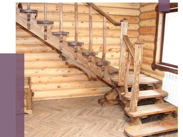 Лестницы в баню в Тихорецке от 19274 руб. — изготовление | ПРОЛЁТ-Тхр