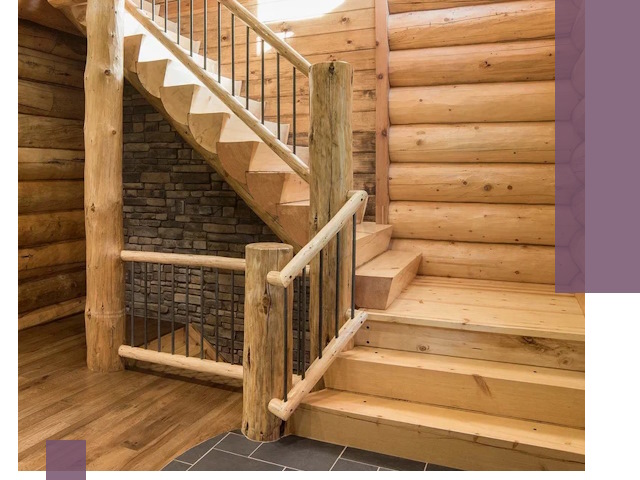 Лестницы в баню под заказ и профессиональный монтаж в Тихорецке