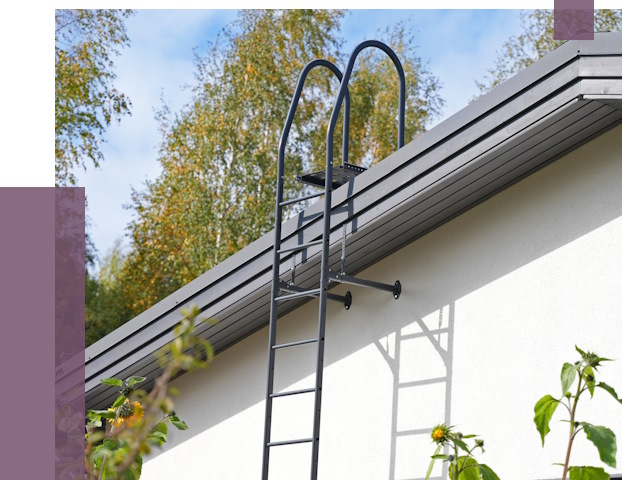 Лестницы на крышу в Тихорецке от 19274 руб. — монтаж и монтаж ПРОЛЁТ-Тхр