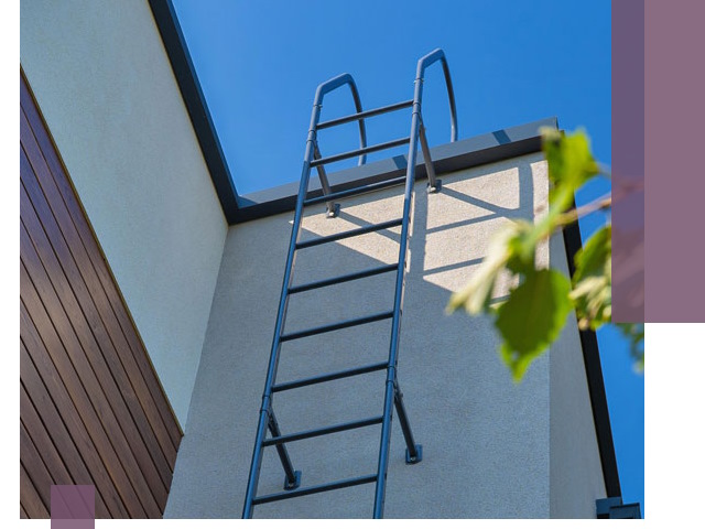 Лестницы на крышу в Тихорецке — изготовление, монтаж, демонтаж