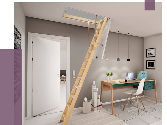 Чердачные лестницы в Тихорецке — от 14687 руб. | ПРОЛЁТ-Тхр