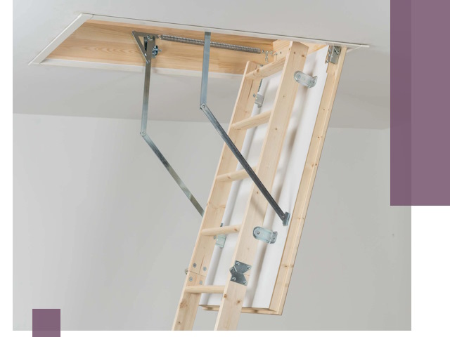 Установка чердачной лестницы под ключ в Тихорецке