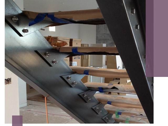 Усиление лестничных конструкций и усиление опор в Тихорецке