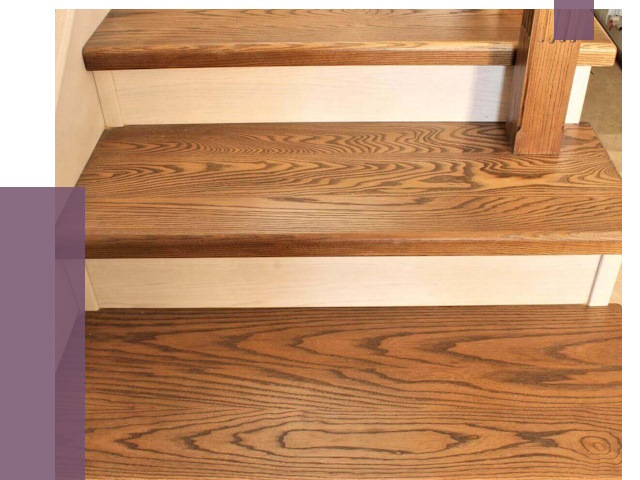 Буковые лестницы под ключ в Тихорецке от 12626 руб.