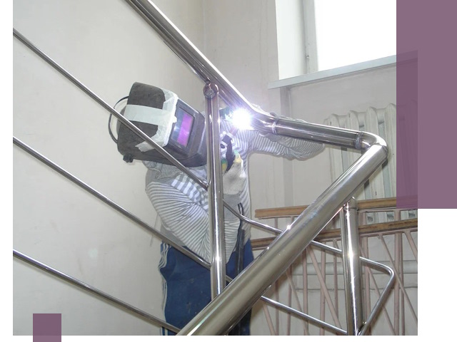 Монтаж перил и ограждений качественно в Тихорецке