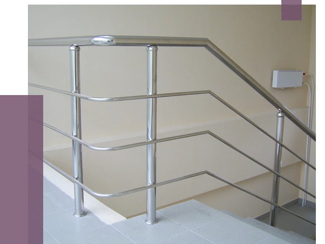 Алюминиевые перила в Тихорецке от 6390 руб. под ключ | ПРОЛЁТ-Тхр