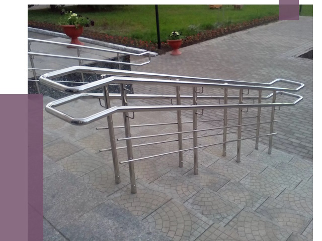 Перила для инвалидов в Тихорецке от 7648 руб. под ключ | ПРОЛЁТ-Тхр