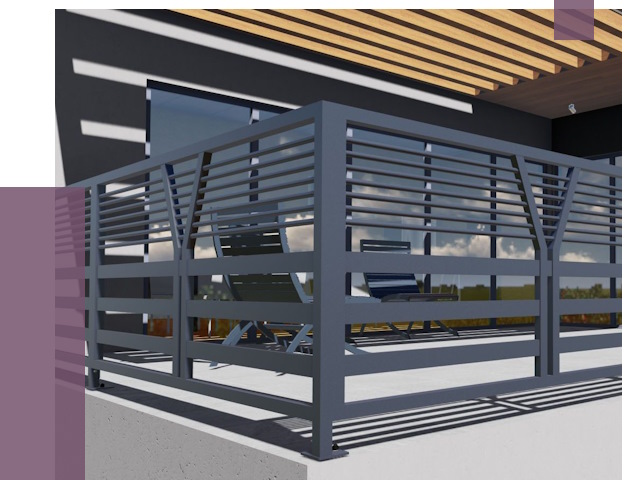 Изготовление балконных ограждений в Тихорецке от 10822 руб. | ПРОЛЁТ-Тхр