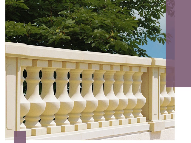 Установка балюстрады в Тихорецке: изготовление и монтаж под ключ