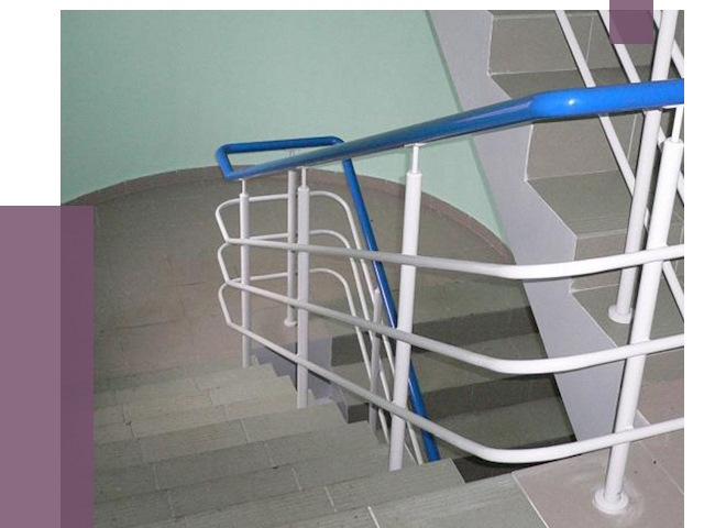 Перила в подъезде в Тихорецке — установка и замена от 7473 руб. | ПРОЛЁТ-Тхр