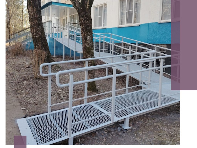 Пандусы под ключ в Тихорецке: изготовление, монтаж и демонтаж