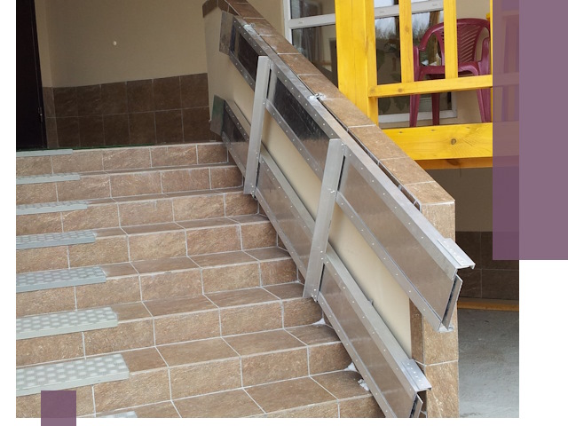 Откидные пандусы под ключ в Тихорецке — монтаж и демонтаж