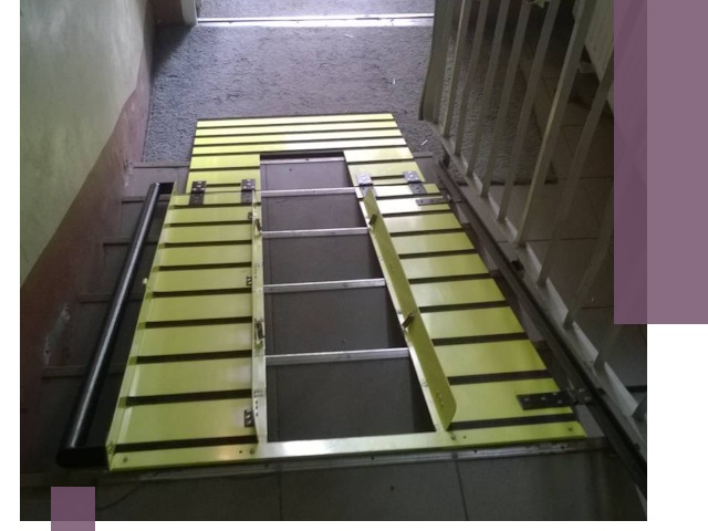 Профессиональный монтаж пандуса в подъезд в Тихорецке