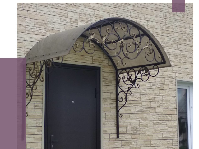 Ремонт козырьков в Тихорецке от 7473 руб.  | ПРОЛЁТ-Тхр