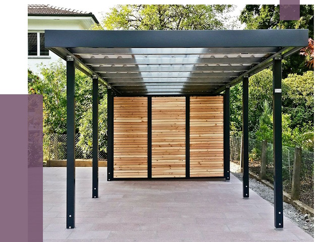 Отдельно стоящие навесы во дворе в Тихорецке от 80910 руб. | ПРОЛЁТ-Тхр