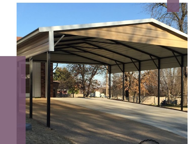 Двускатные навесы в Тихорецке от 8091 руб.  | ПРОЛЁТ-Тхр