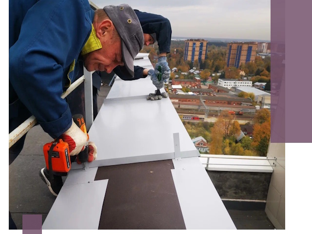 Монтаж парапетов в Тихорецке — установка прочных металлических ограждений