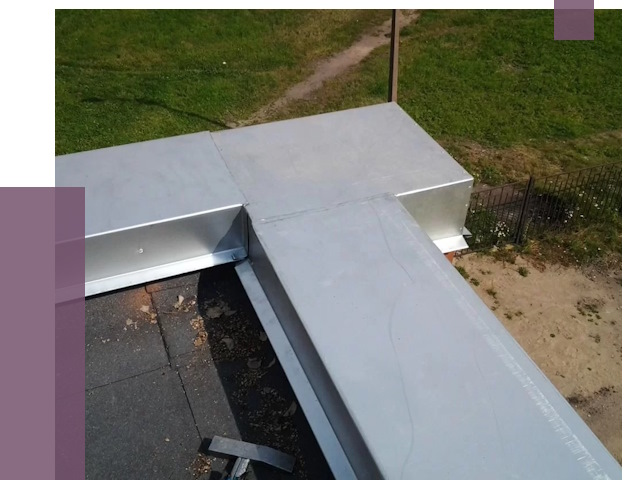 Оцинкованные парапеты в Тихорецке от 8091 руб. | ПРОЛЁТ-Тхр