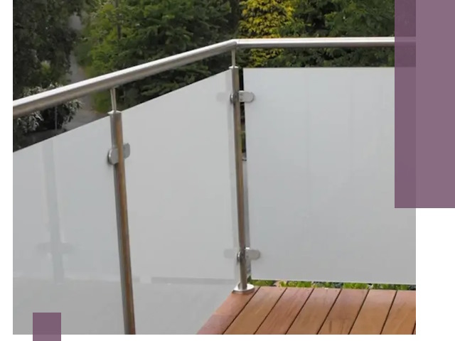 Алюминиевые парапеты для балконов и террас в Тихорецке