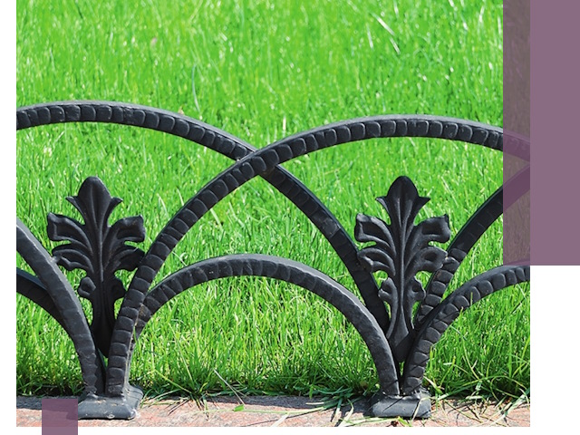 Декоративные металлические бордюры под ключ в Тихорецке