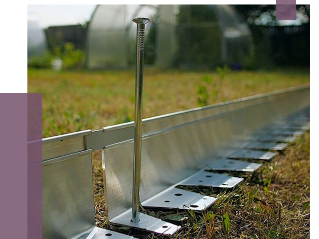 Металлические бордюры для газона в Тихорецке от 4329 руб. | ПРОЛЁТ-Тхр