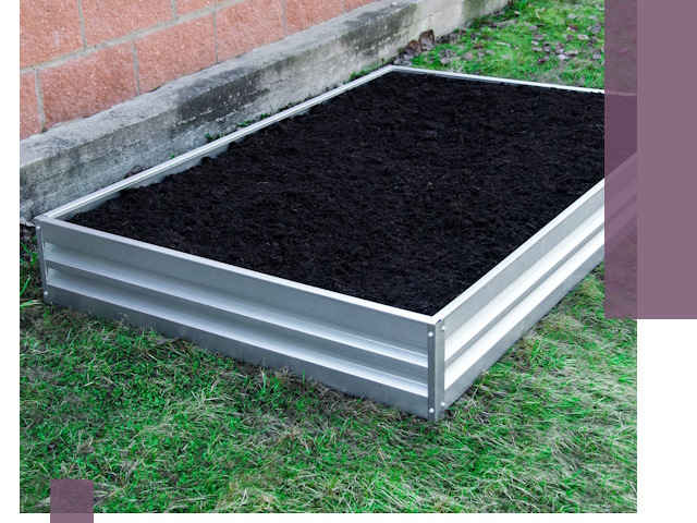 Металлические бордюры для грядок в Тихорецке: прочность и аккуратность