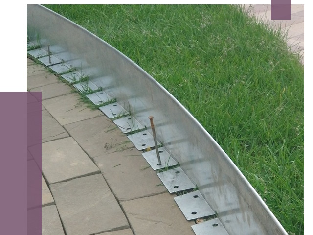 Металлические бордюры для тротуаров в Тихорецке от 8761 руб.