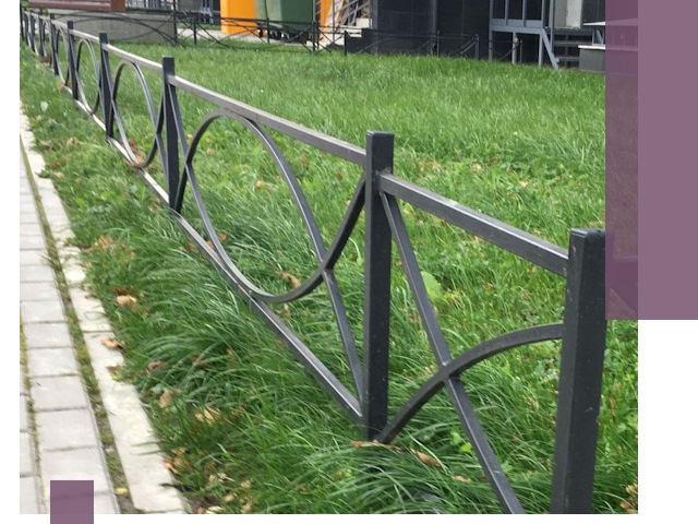 Газонные ограждения из металла в Тихорецке — монтаж и продажа