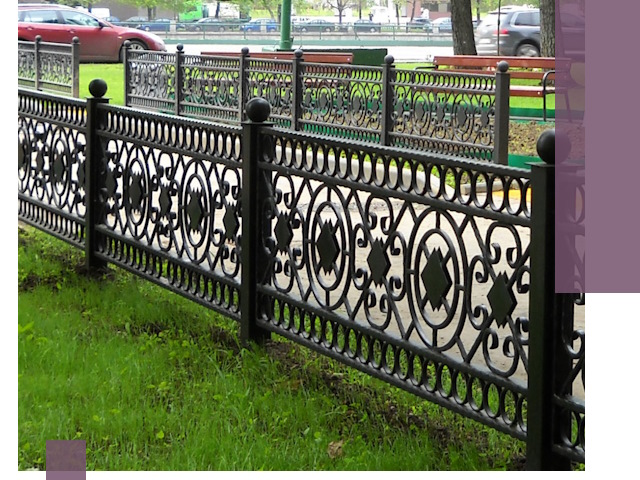 Секционные газонные ограждения под ключ в Тихорецке