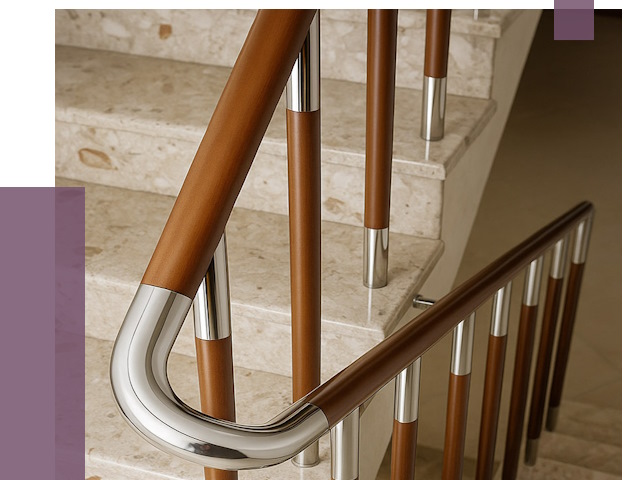 Монтаж поручней в Тихорецке от 9792 руб. монтаж под ключ | ПРОЛЁТ-Тхр