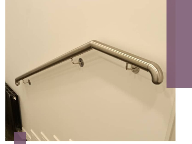 Изготовление пристенных поручней в Тихорецке под ключ за сроки